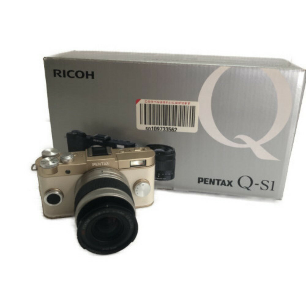 □□【中古】RICOH リコー デジタルカメラ デジタル一眼レフカメラ PENTAX Q-S1 Bランク