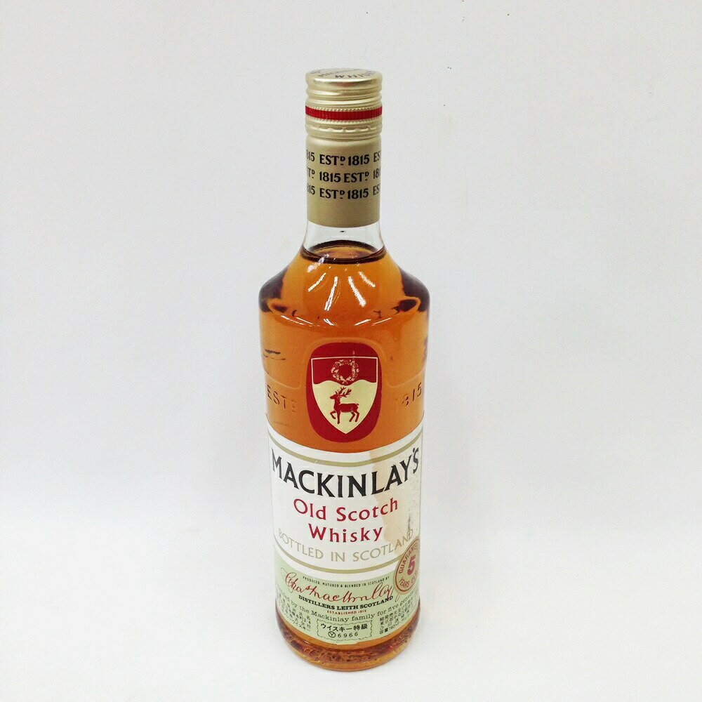 〇〇【中古】 マッキンレー MACKINLAY`S 5年 ウイスキー　スコッチ　760ml　43度 Nランク 未開栓