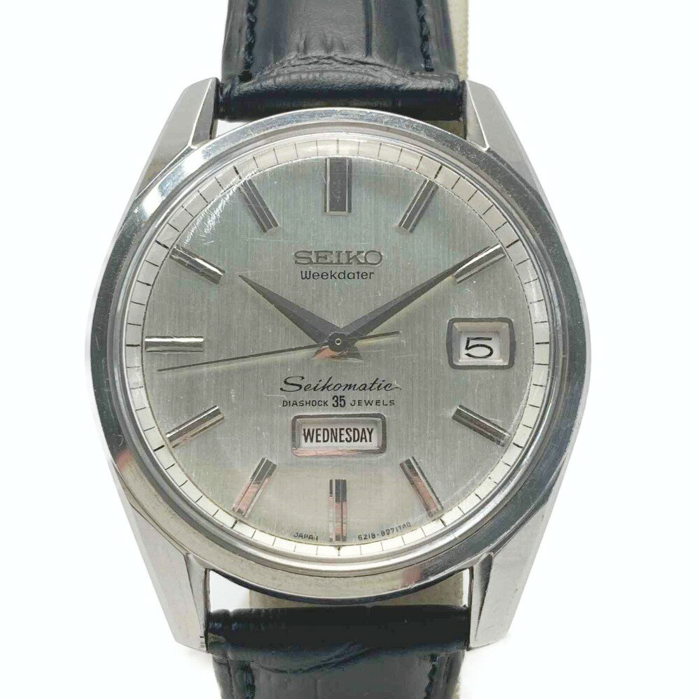 yÁzSEIKO ZCR[ }`bN EB[Nf[^[ 6218-8971 Vo[  Y rv Weekdater BN