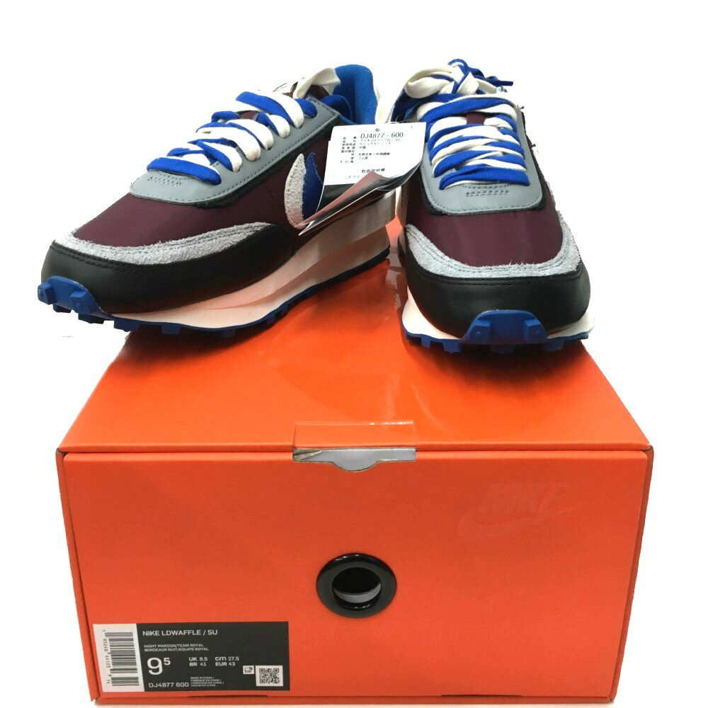 △△【中古】NIKE ナイキ アンダーカバー×サカイ ナイト マルーン DJ4877-600 ブルー Sランク