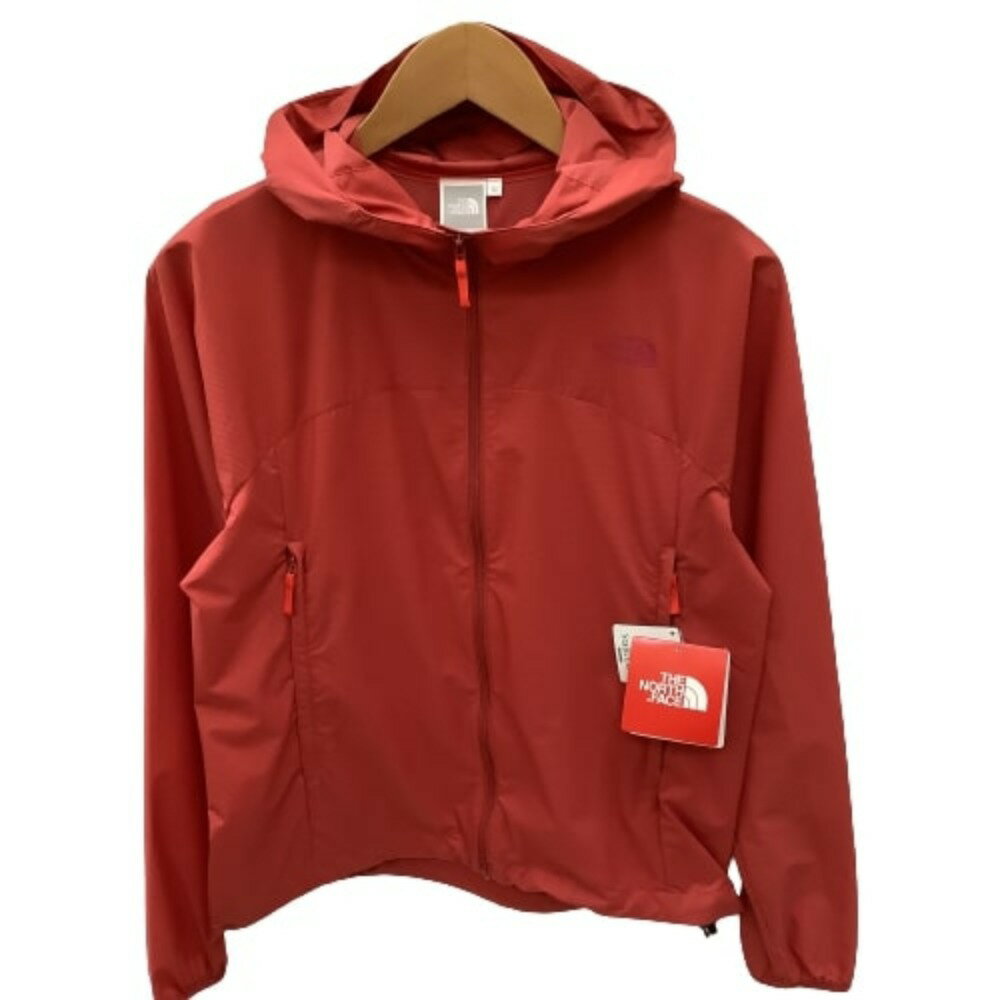 ♪♪【中古】THE NORTH FACE ザノースフェイス レディース スワローテイルフーディ Swallowtail Hoodie SIZE M NPW21620 レッド Sランク