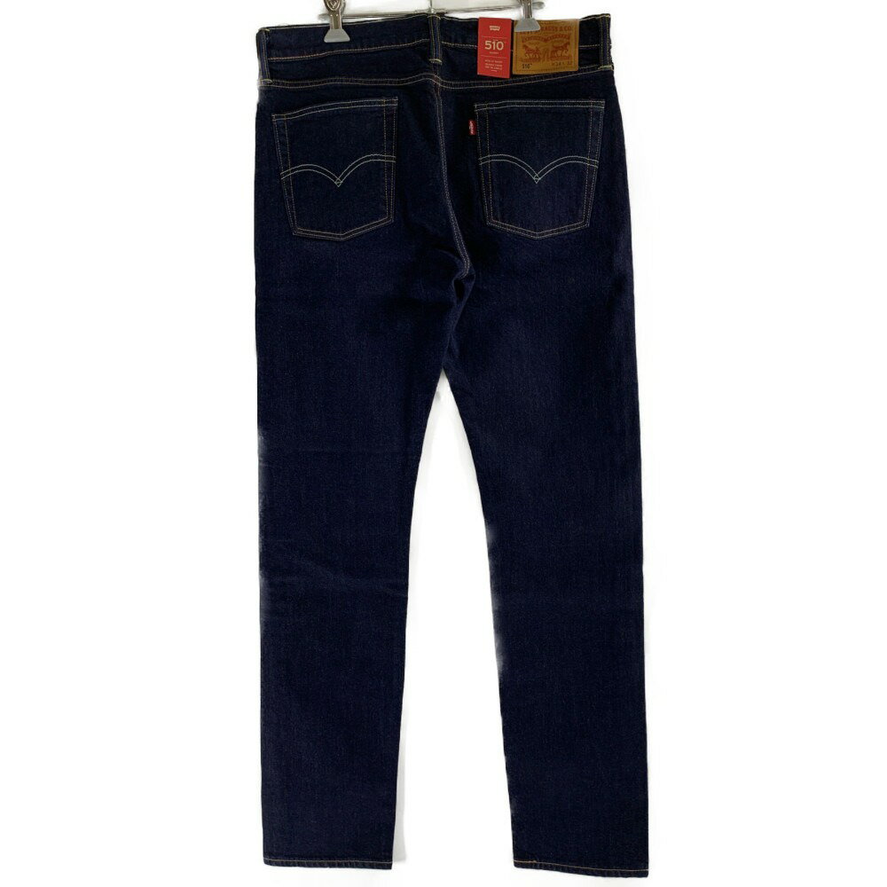 ▽▽【中古】LEVI'S リーバイス 510 スキニー メンズ デニム ジーンズ W34 86cm インディゴ Sランク