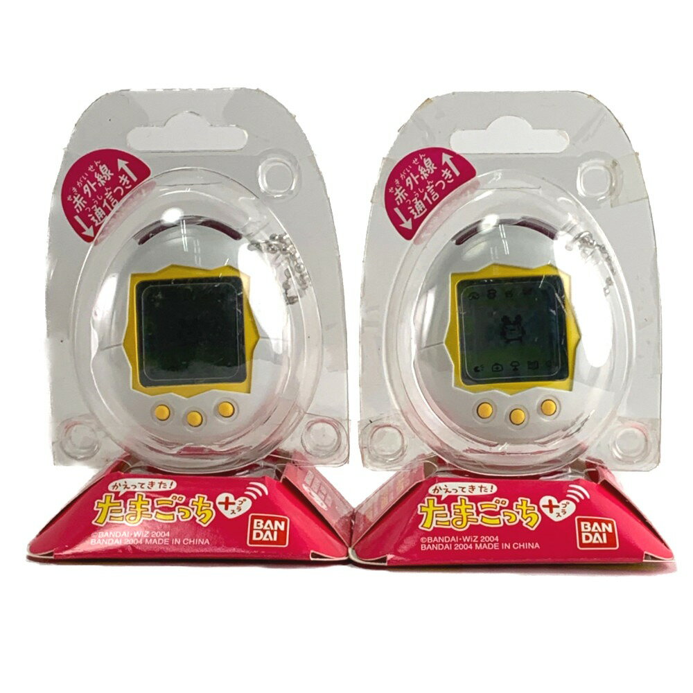 ▽▽【中古】BANDAI バンダイ たまごっち　かえってきた！たまごっちプラス 2個セット 未開封品 Bランク