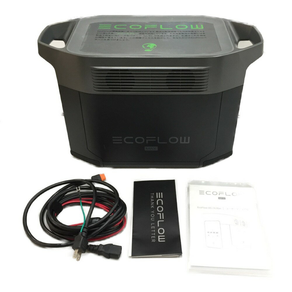 ◎◎【中古】EcoFlow エコフロー DELTA Max 1600 デルタマックス ポータブル電源 EFD311 Bランク