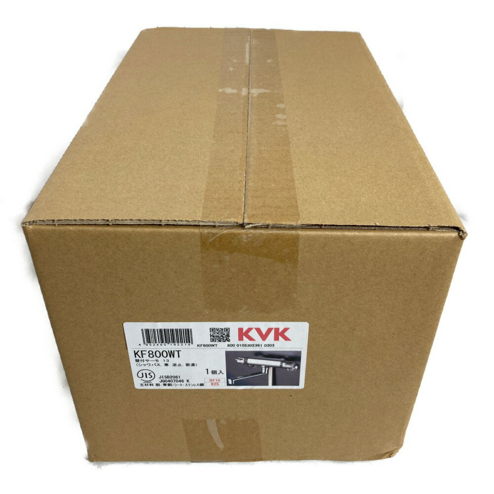 **【中古】KVK 壁付サーモスタット式シャワー 寒冷地用 KF800WT Nランク