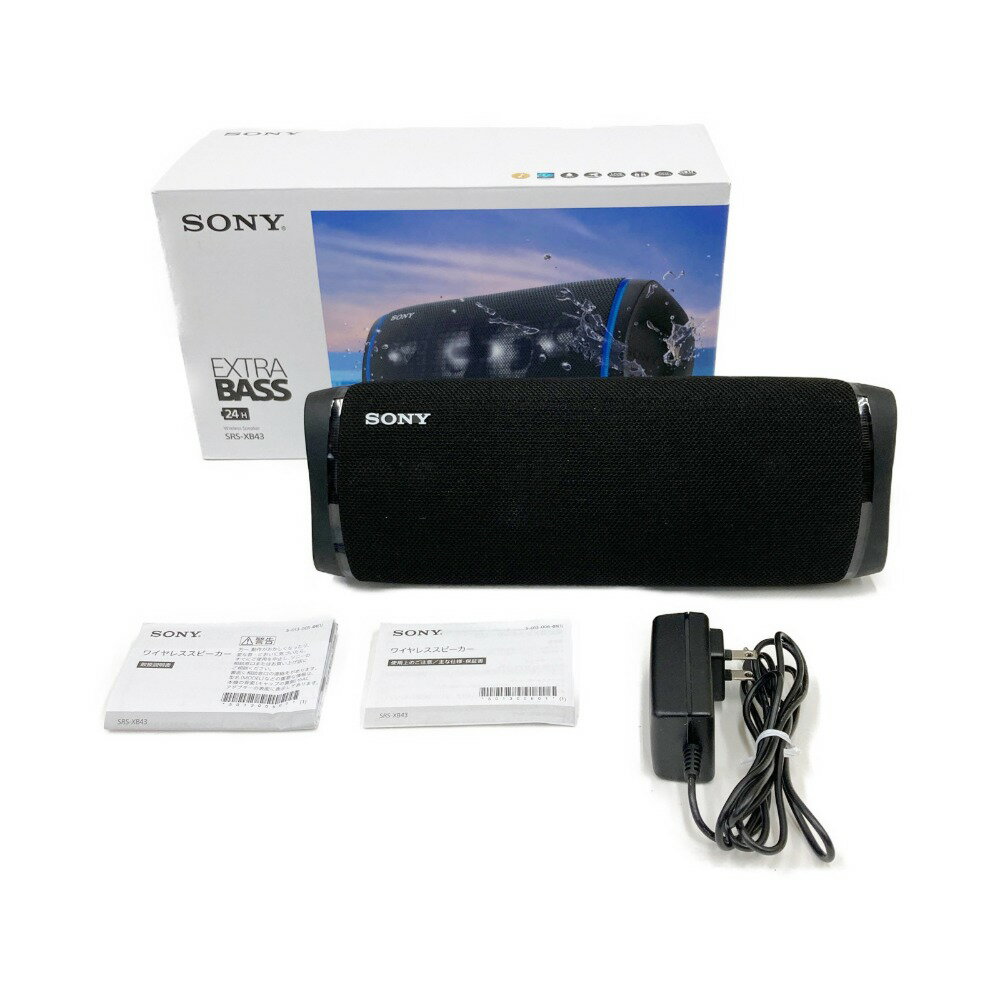 〇〇【中古】SONY ソニー ワイヤレスポータブルスピーカー SRS-XB43 Bランク