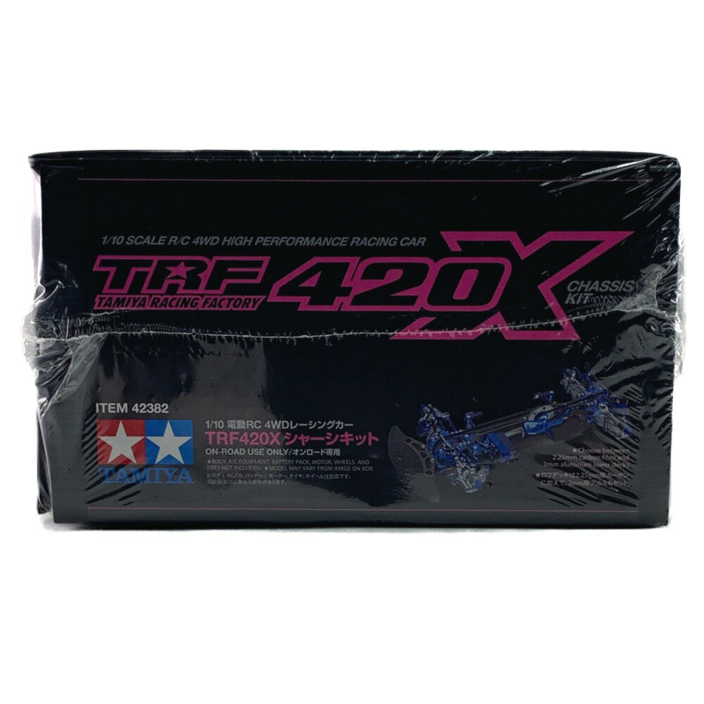 ▽▽【中古】TAMIYA タミヤ 1/10 電動RC TRF420X シャーシキット 42382 未開封 未組立 Nランク