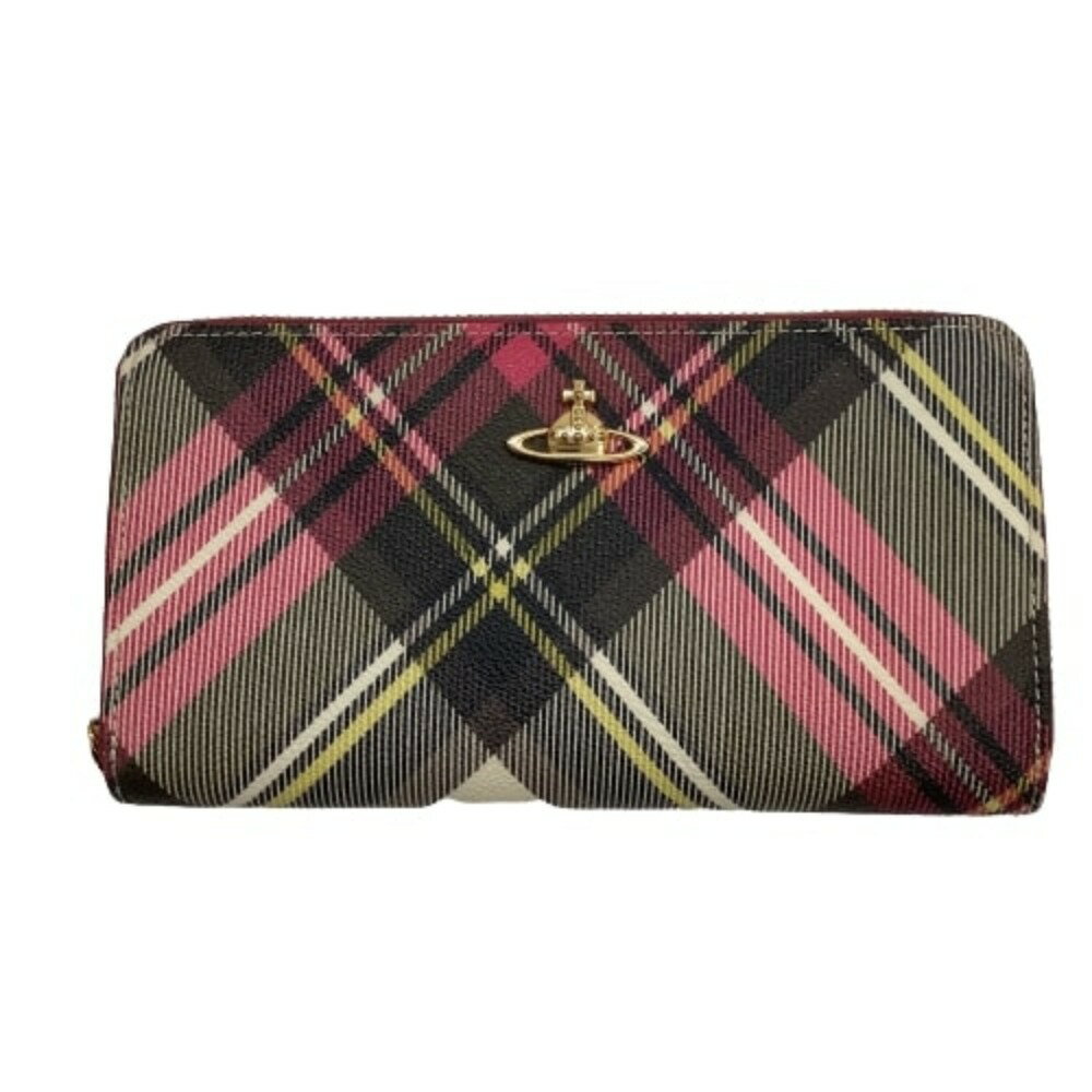 ♪♪【中古】Vivienne Westwood ヴィヴィアン・ウエストウッド レディース 長財布 レッド Bランク