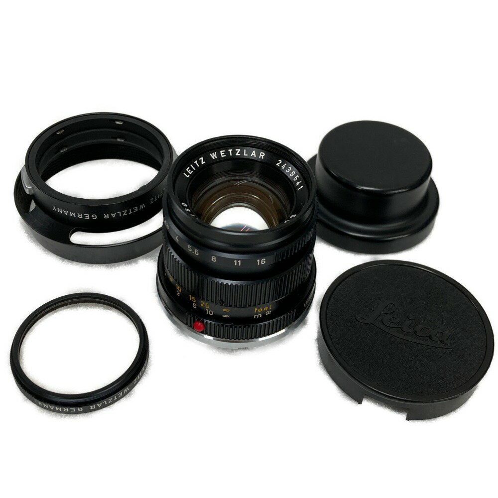 ☆☆【中古】RAIKA ライカ Summicron ズミクロン 50mm F2 Mマウント LEITZ ライツ Bランク