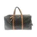 〇〇【中古】LOUIS VUITTON ルイヴィトン ボストンバッグ モノグラム サック・スープル55 M41622 ブラウン Cランク