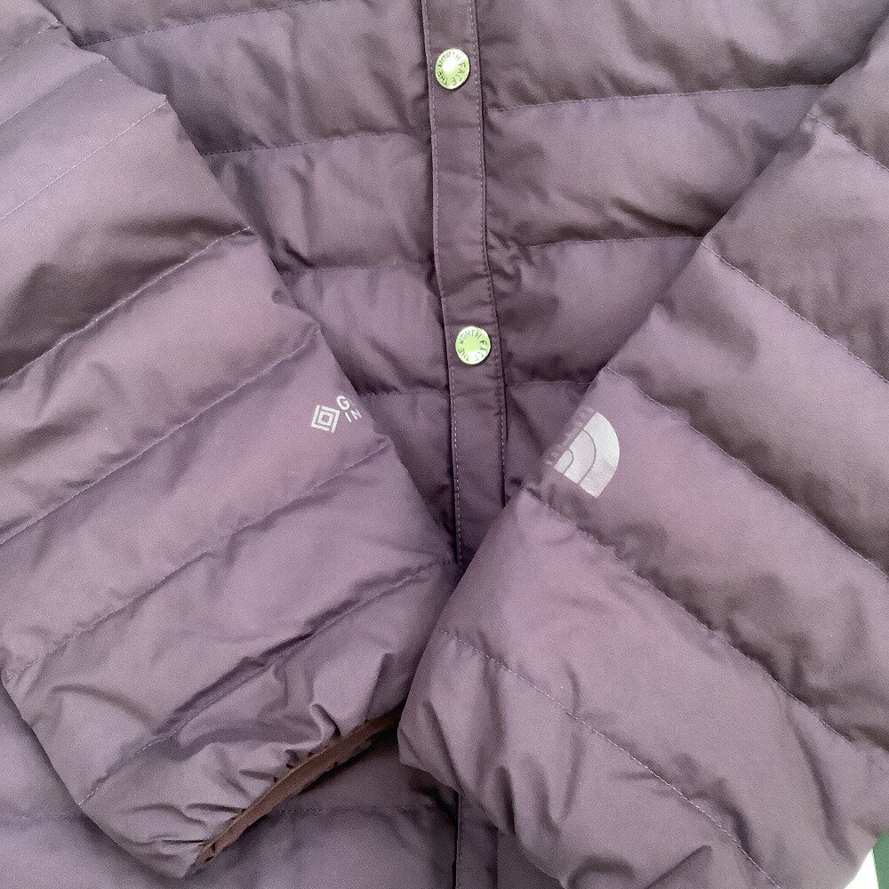 ♪♪【中古】THE NORTH FACE ザノースフェイス メンズ ダウンジャケット SIZE XL ND91962 パープル Sランク