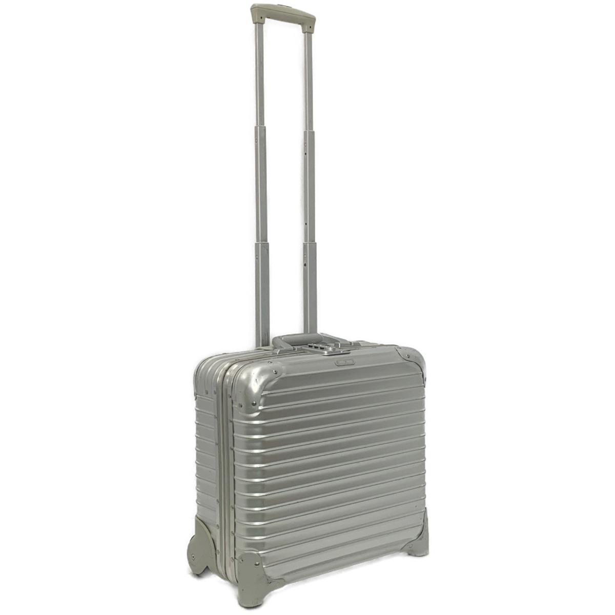 ☆☆【中古】RIMOWA リモワ 《 2輪 スーツケース 》シルバー / 28L シルバー Cランク