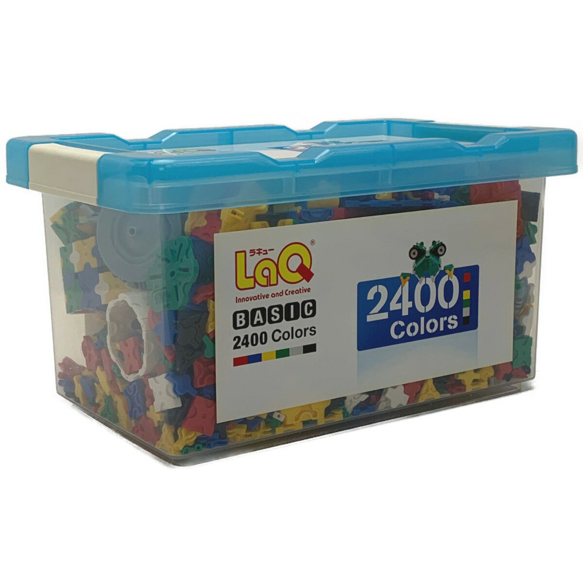 ☆☆【中古】 LaQ ラキュー《 ラキュー BASIC 2400 Colors 》知育玩具 / おもちゃ Bランク