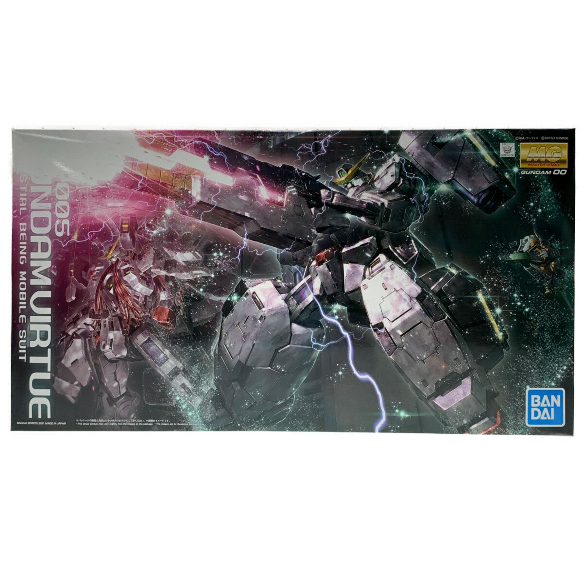 ▽▽【中古】 MG（マスターグレード） 1/100 GN-005 ガンダムヴァーチェ 未組立品 Sランク