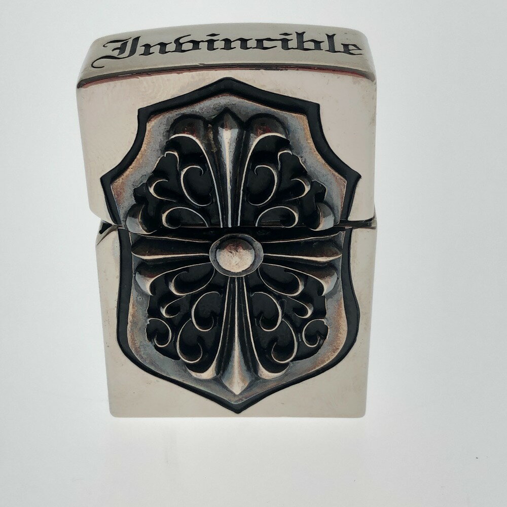 □□【中古】 雑貨 ライター ZIPPO ジッポ　メタルジャケット Bランク