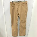 □□【中古】BURTON バートン スノボウェア パンツ Lサイズ 10325BD ベージュ Bランク