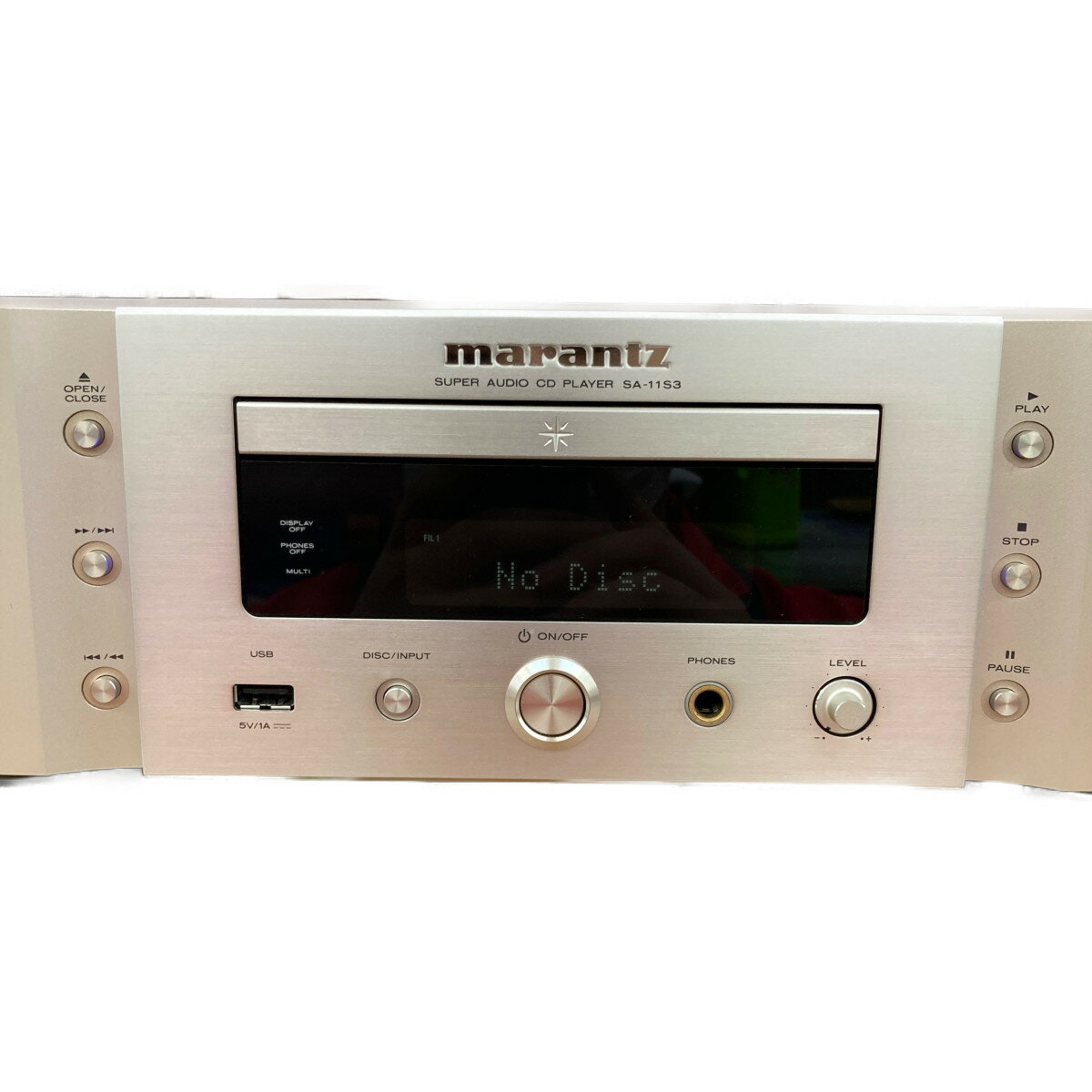 ●●【中古】MARANTZ スーパーオーディオCDプレーヤー 2014年製 SA-11S3 Aランク