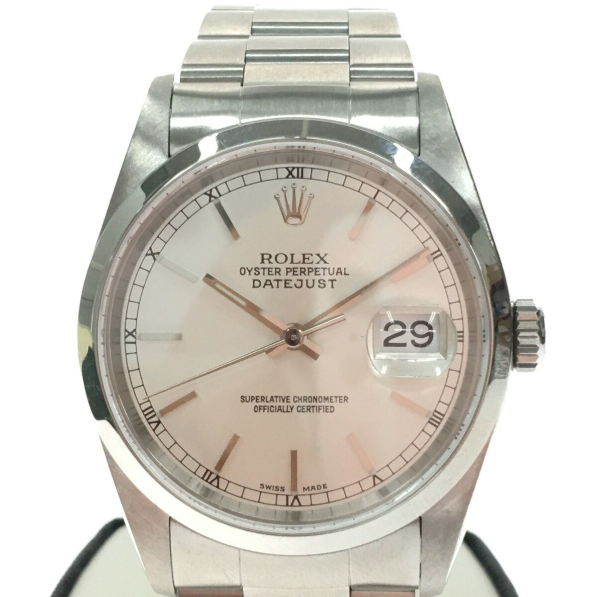 ▼▼【中古】ROLEX ロレックス メンズ腕時計 自動巻き デイトジャスト F番 OH済み 16200 Aランク