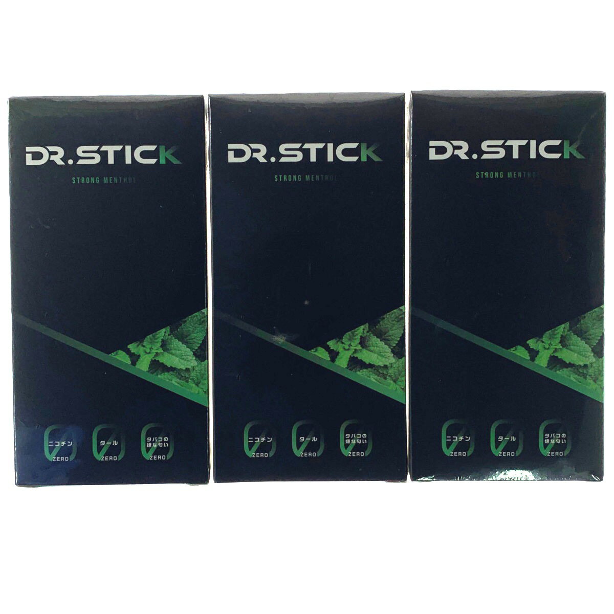 ▽▽【中古】DR.STICK ドクタースティック フレーバー カートリッジ　ストロングメンソール　3個セット 未開封品 Nランク