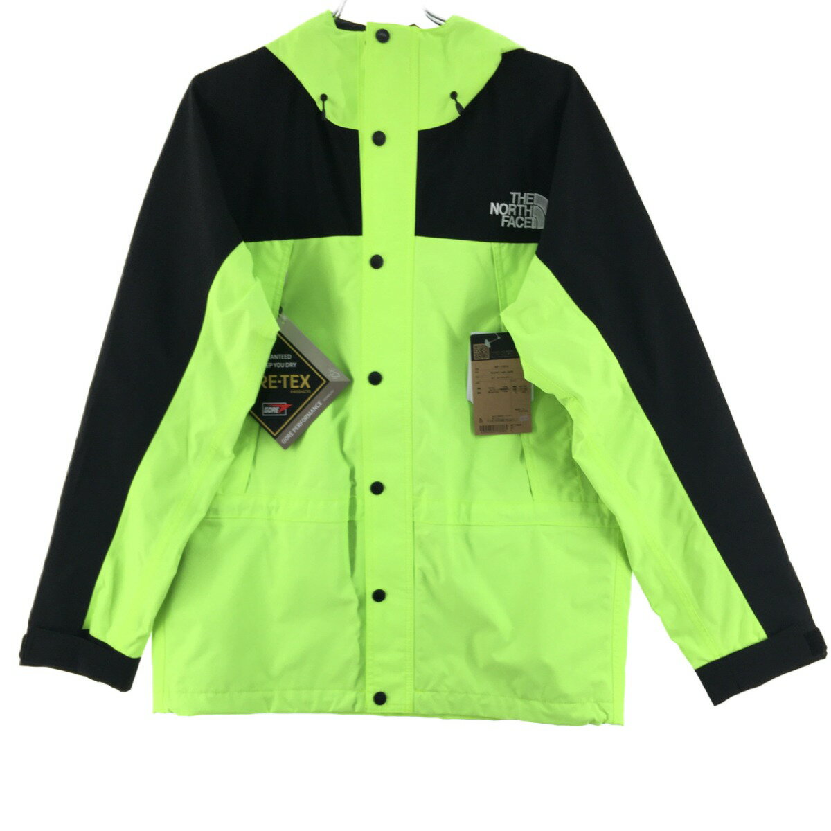 ▼▼【中古】THE NORTH FACE ザノースフェイス メンズナイロンジャケット サイズL NP11834 黄緑 Sランク