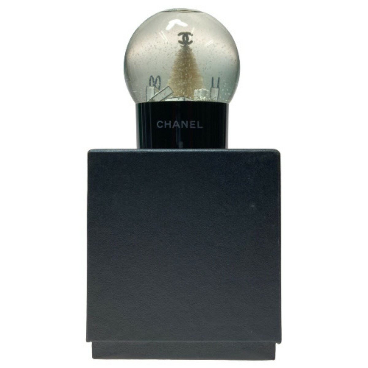 ◎◎【中古】CHANEL シャネル 2012年 ノベルティ スノードーム ブラック 水の濁りあり Bランク