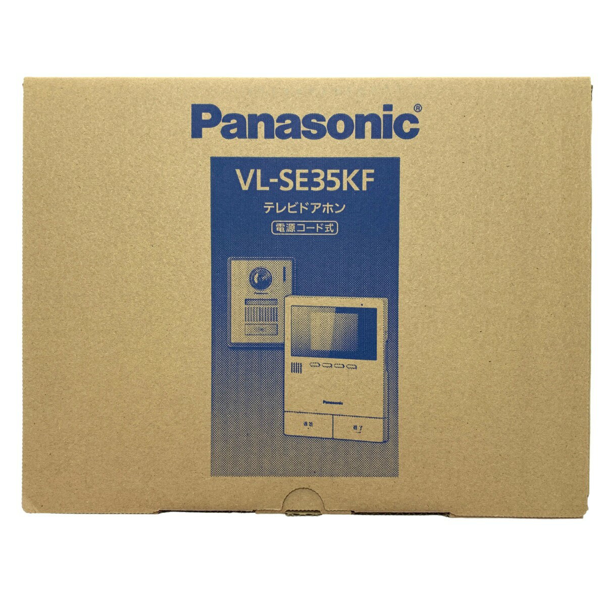 ▽▽【中古】Panasonic パナソニック テレビドアホン　電源コード式 VL-SE35KF 開封未使用品 Sランク