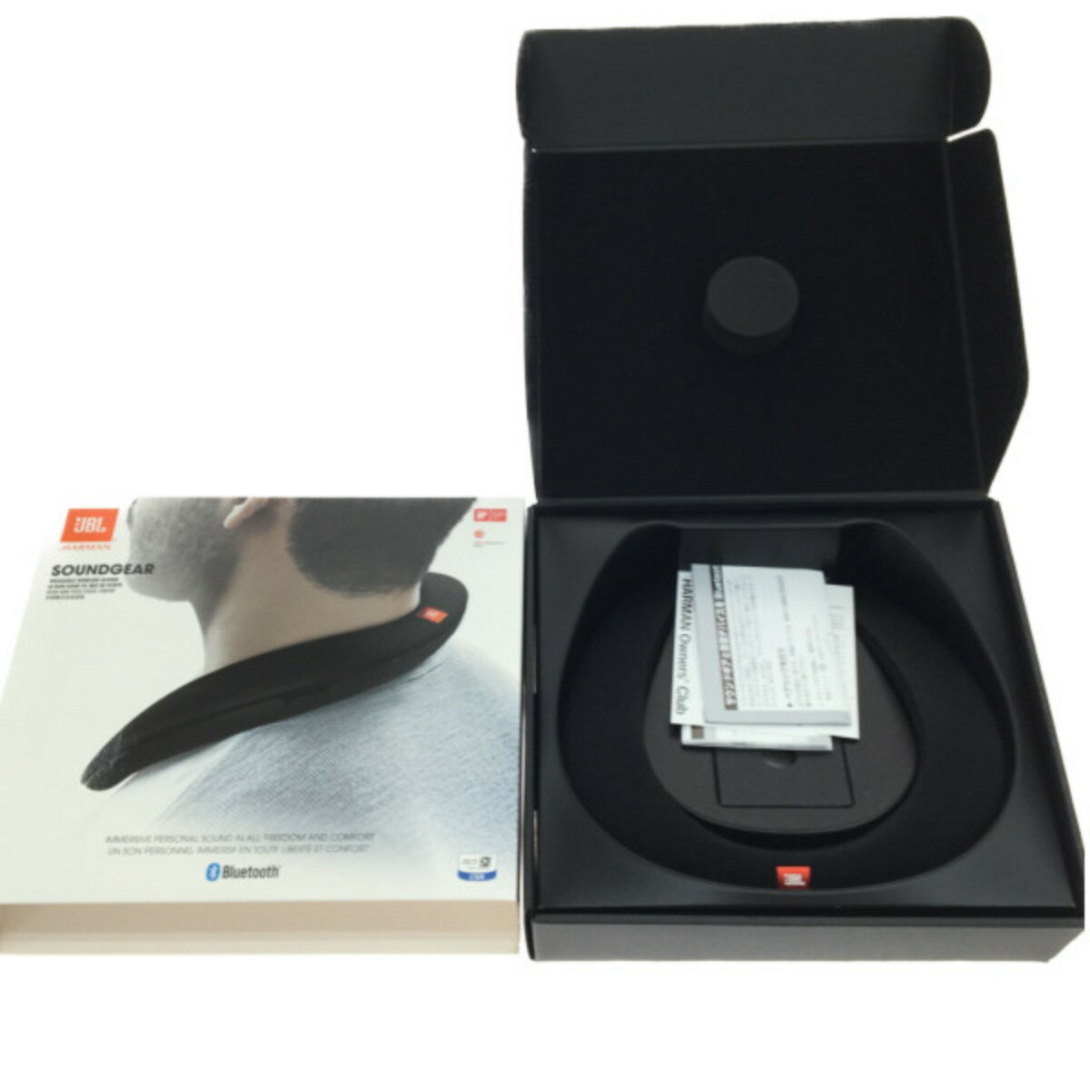 ▼▼【中古】JBL ジェー・ビー・エル SOUNDGEARBLK ウェアラブルワイヤレススピーカー ブラック Bランク