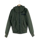 〇〇【中古】G-star raw ジースターロゥ メンズ 中綿ブルゾン サイズS カーキ Bランク