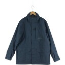〇〇【中古】Eddie Bauer エディバウア メンズ ジャケット マウンテンパーカー サイズM ネイビー Bランク