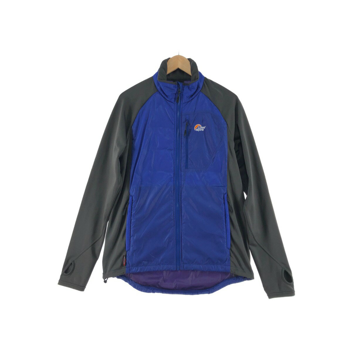〇〇【中古】lowe alpine メンズ ジャケット サイズM LFM12036 ブルー×グレー Bランク