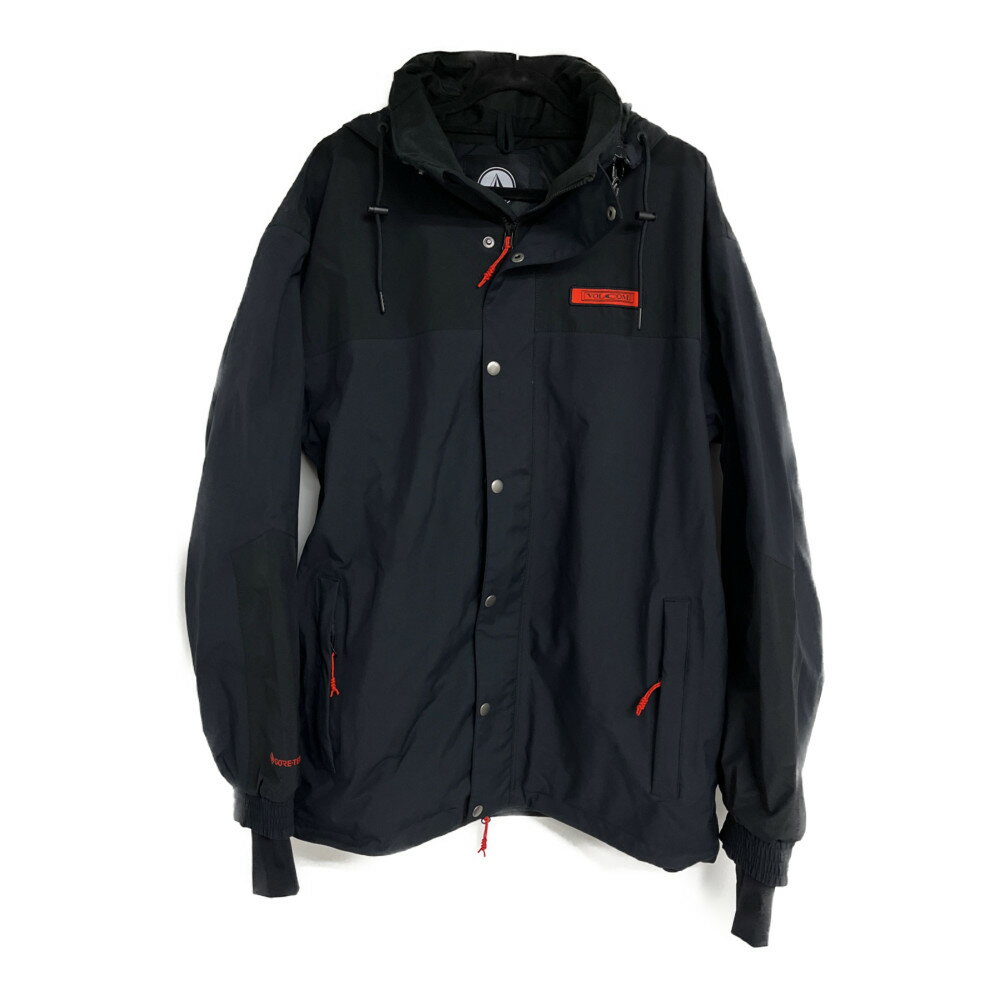 ◆◆【中古】VOLCOM ボルコム スノーボードウェア 　Mサイズ LONGO GORE-TEX JACKET G0652306 ブラック Aランク