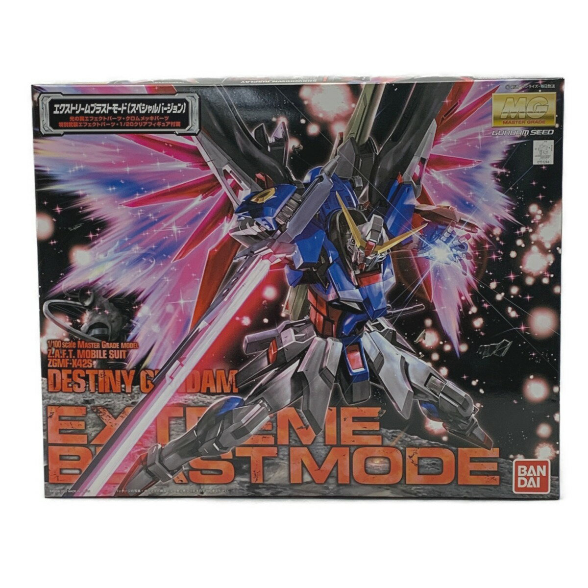 ☆☆【中古】 機動戦士ガンダムSEED DESTINY《 エクストリームブラストモード 》スペシャルバージョン / ZGMF-X42S Sランク