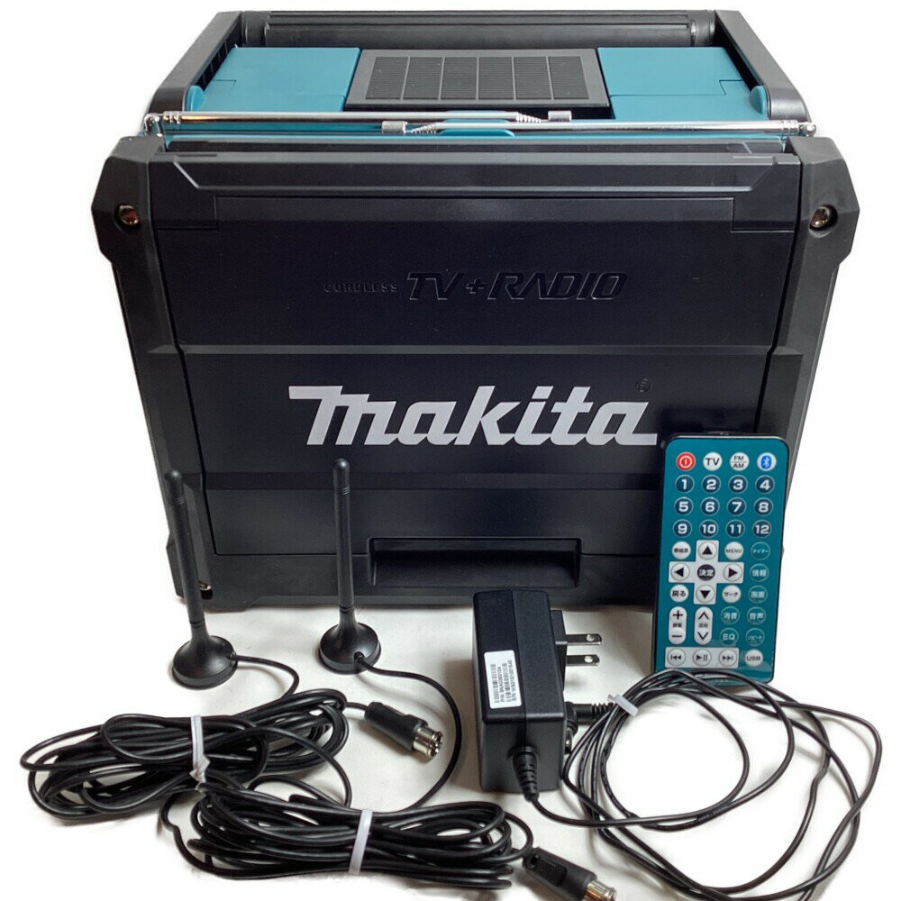 ΘΘ【中古】MAKITA マキタ 充電式ラジオ付テレビ TV100 グリーン Bランク