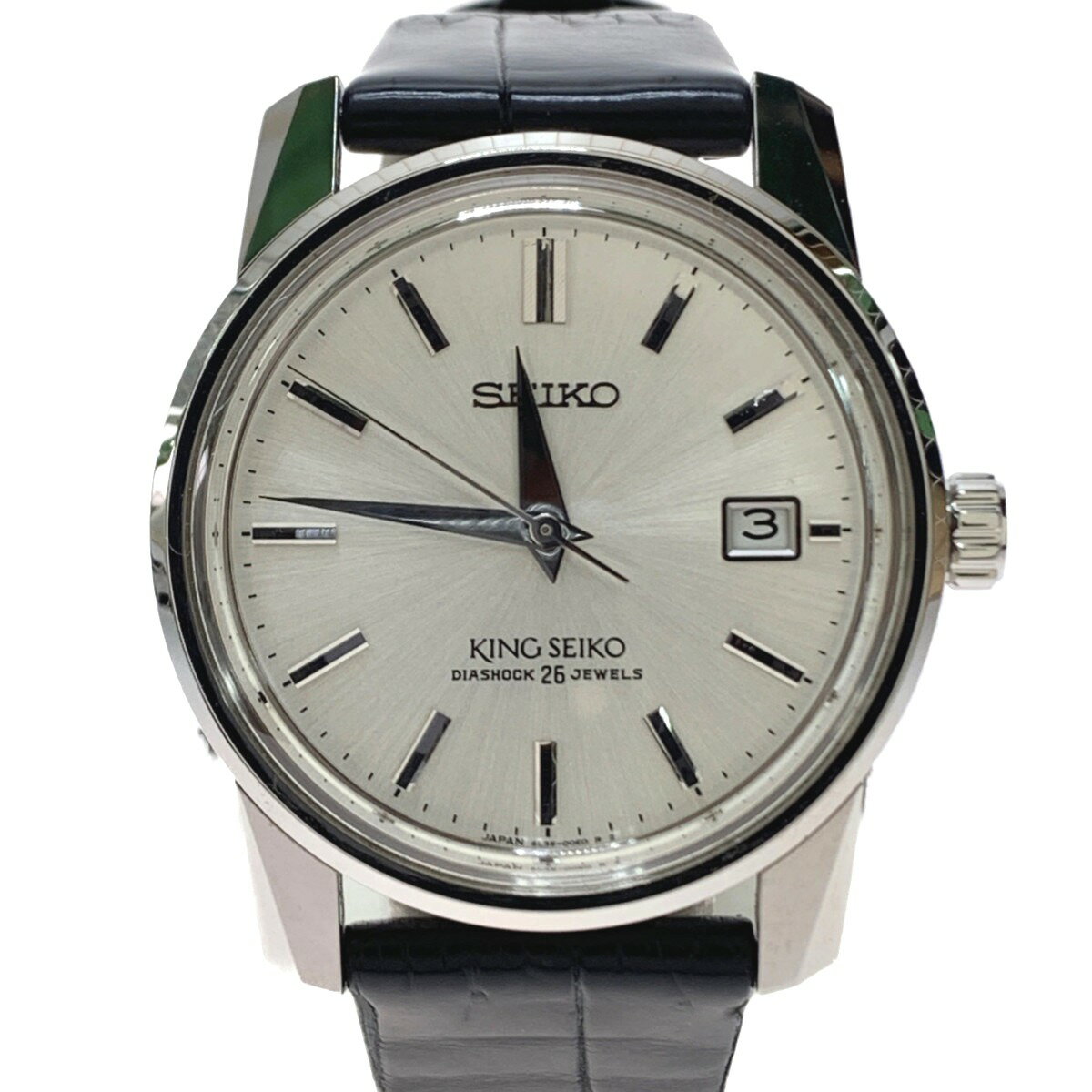 ▽▽【中古】SEIKO キングセイコー 創業140周年記念限定モデル 復刻デザイン SDKA001/6L35-00D0 Bランク