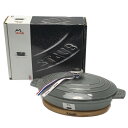 ☆☆【中古】STAUB ストウブ 《 オーバルホットプレート 》グレー / 23cm / 40509-581 Aランク