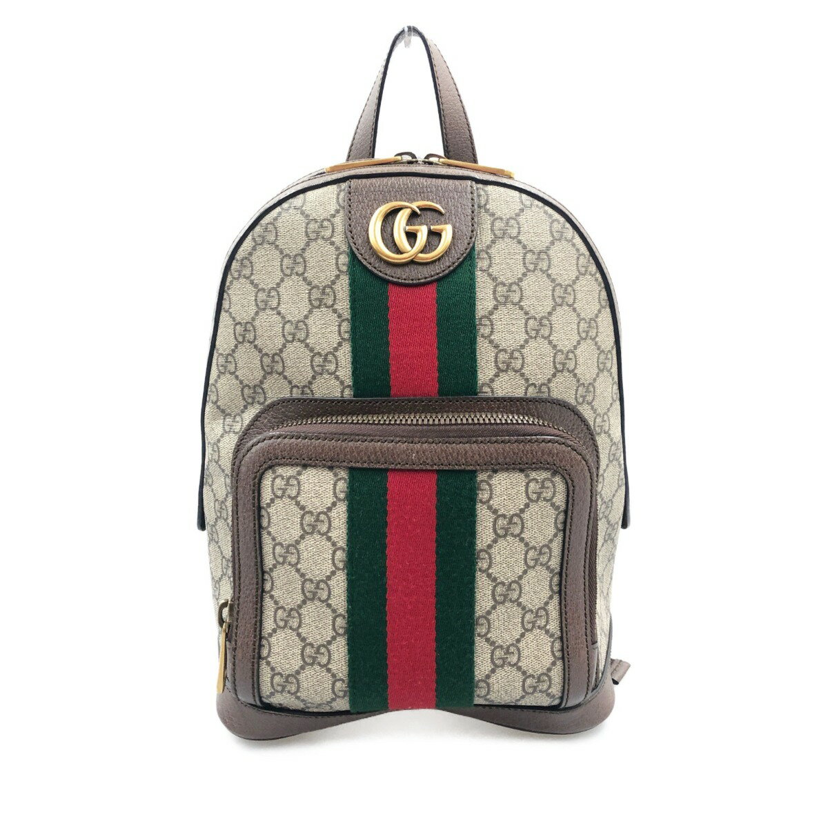 〇〇【中古】GUCCI グッチ オフィディア GGスプリーム ショルダーバック 547965 ブラウン Bランク