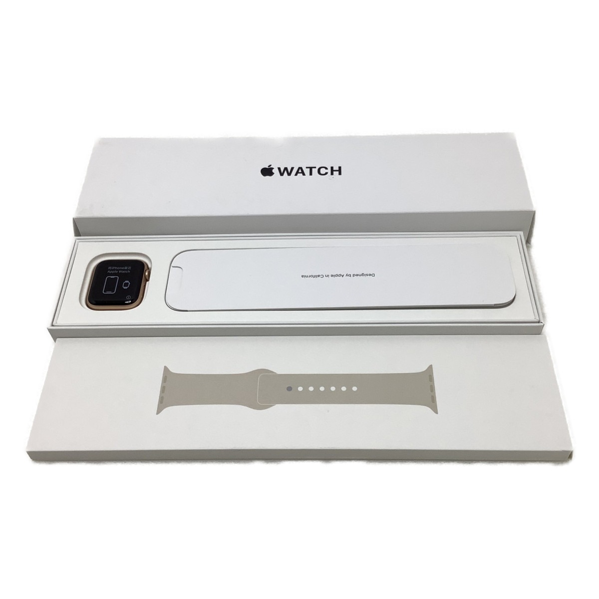 ▲▲【中古】Apple アップル Apple watch gold alminum case MKQ03J/A ゴールド Bランク