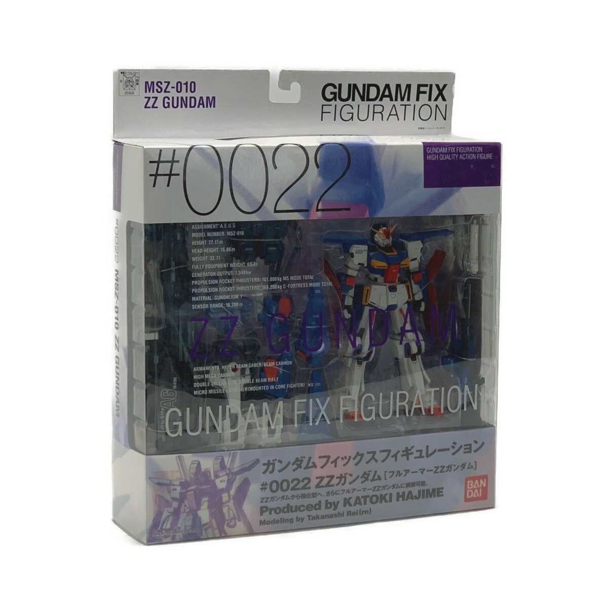 šBANDAI Х ưΥZZ GUNDAM FIX FIGURATION #0022 / MSZ-010 S