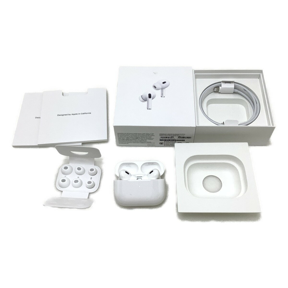 ▲▲【中古】Apple アップル ワイヤレスイヤホン AirPods PRO2 MQD83J/A Bランク