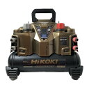 ＊＊【中古】HiKOKI ハイコーキ 高圧エアコンプレッサ　高圧2口・一般圧2口 EC1245H3 ゴールド Cランク