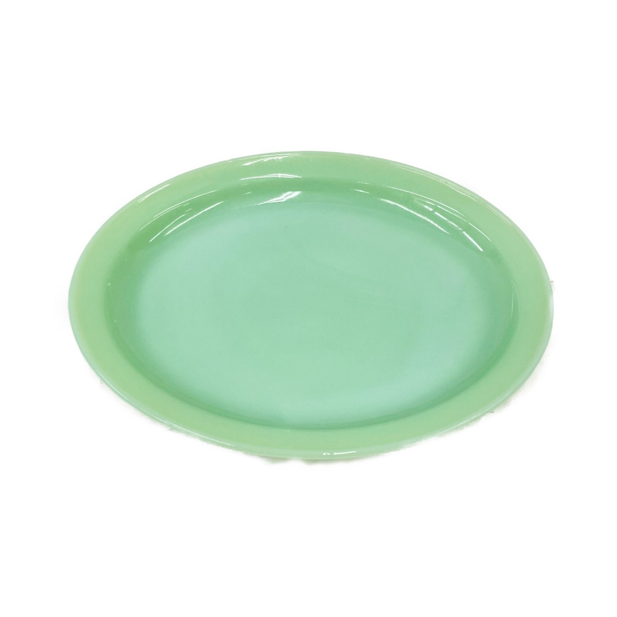 〇〇【中古】Fire King ファイヤーキング レストランウェア ジェダイ オーバルフットボールプラッター1950年初期 Bランクのサムネイル