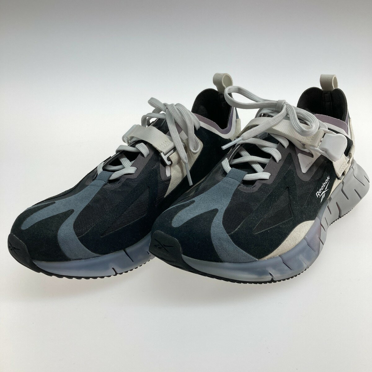 ●●【中古】REEBOK スニーカー SIZE 27cm ブラック×グレー×ホワイト EG8913 Bランク