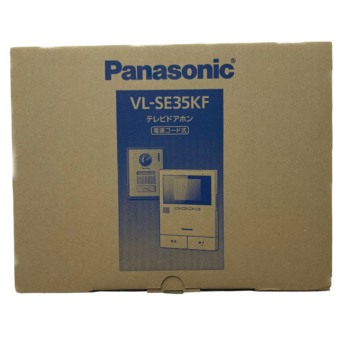 ▽▽【中古】Panasonic パナソニック テレビドアホン　電源コード式 VL-SE35KF 開封未使用品 Sランク