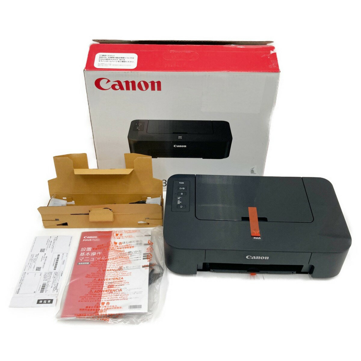 〇〇【中古】CANON キャノン インクジェットプリンター PIXUS TS203 未使用品 Sランク