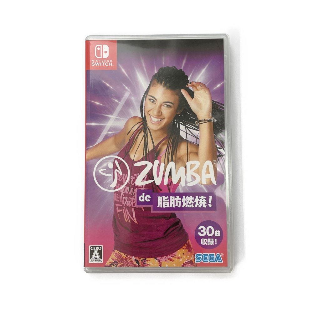 ◆◆【中古】Nintendo ZUMBA de 脂肪燃焼! SWITCHソフト Aランク