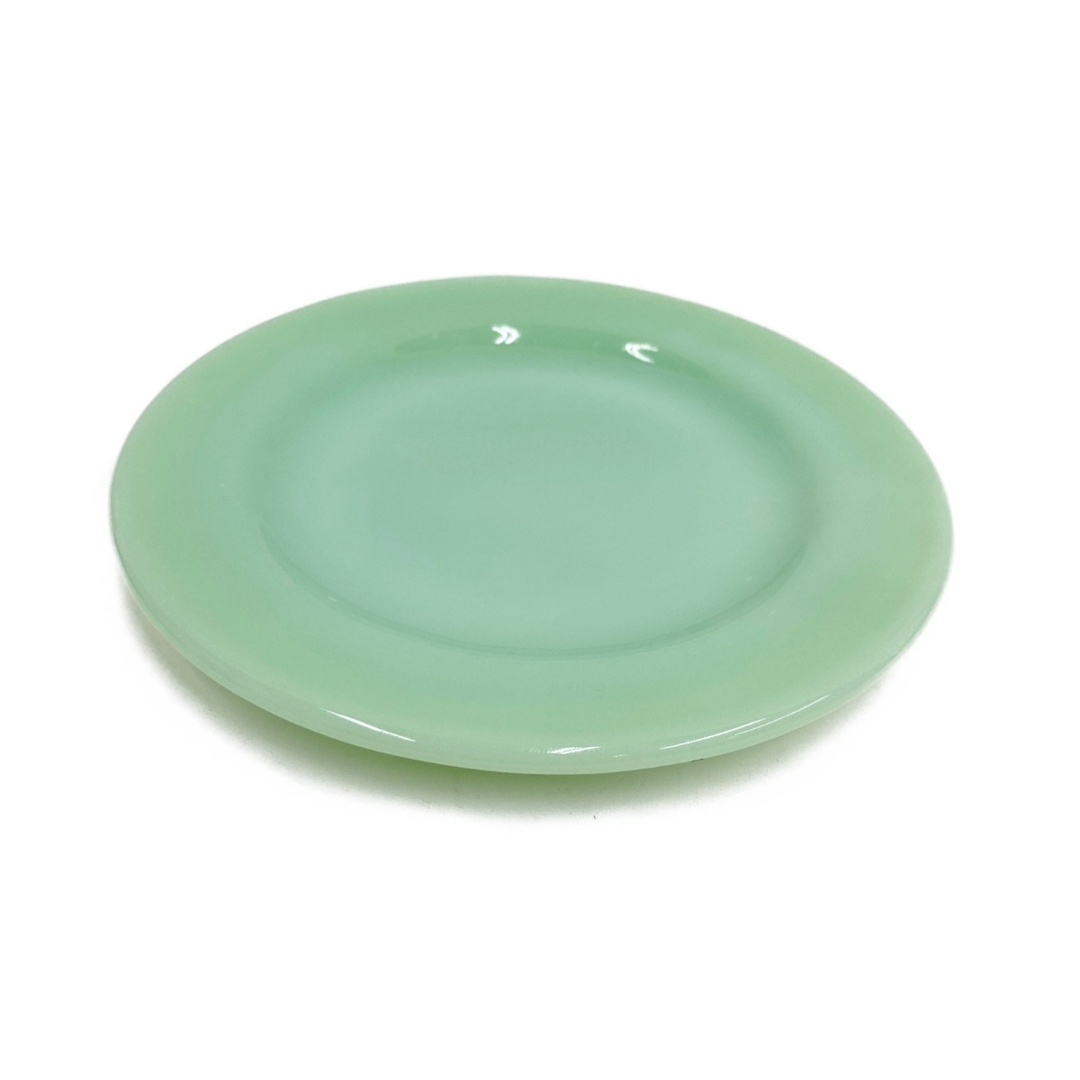 〇〇【中古】Fire King ファイヤーキング ジェダイ サラダプレート W17 1950年代 グリーン Bランクのサムネイル