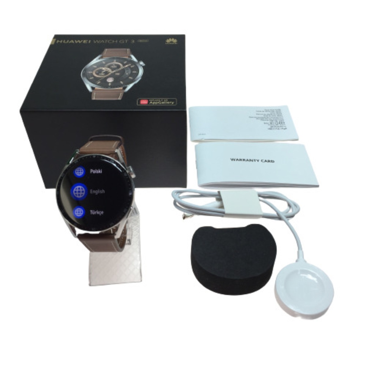 ◎◎【中古】HUAWEI ファーウェイ WATCH GT 3 46mm JPT-B19 スマートウォッチ Bランク