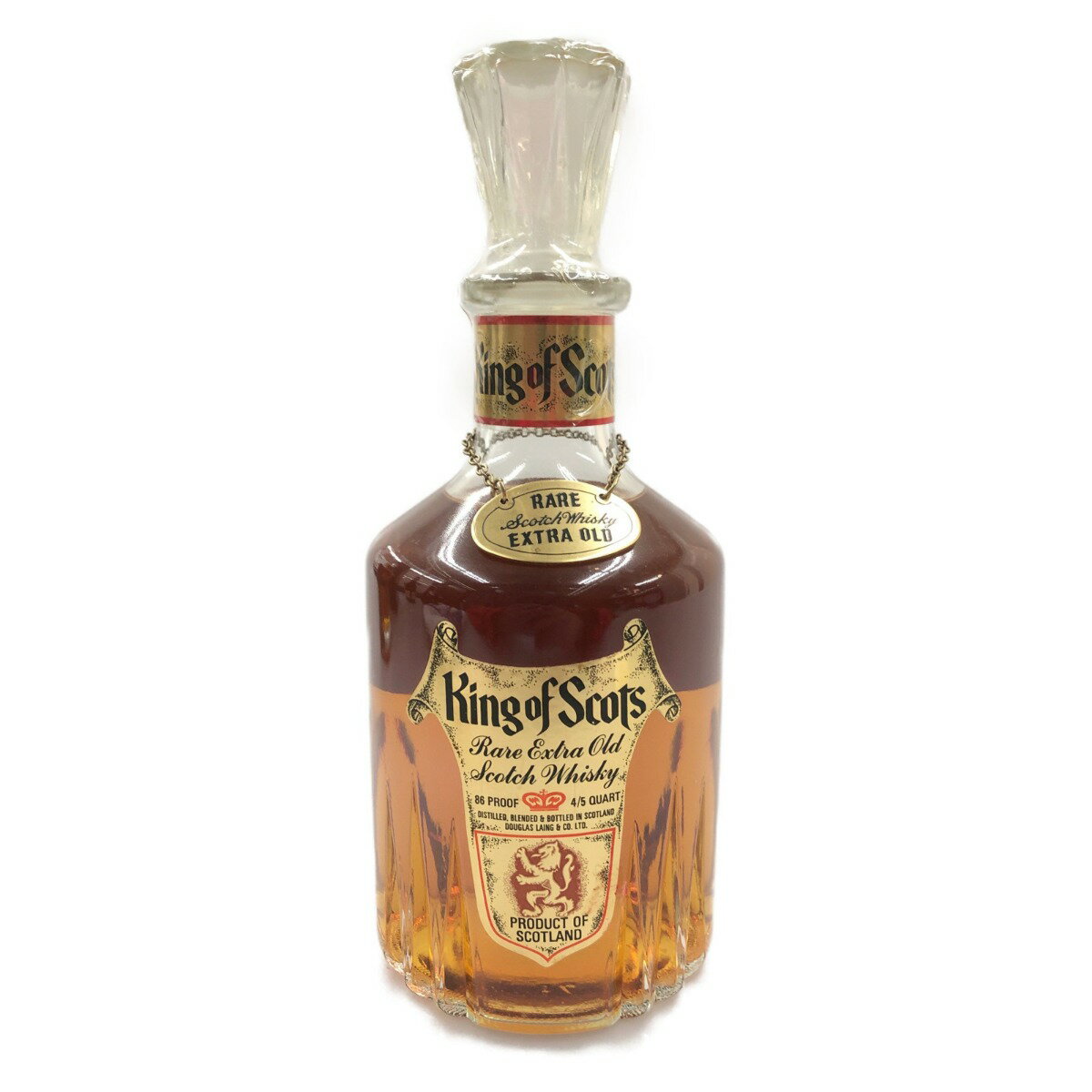 〇〇【中古】 King of Scots キング オブ スコッツ Rare Extra Old レアエクストラオールド 750ml 43% スコッチ ウイスキー　 Nランク 未開栓