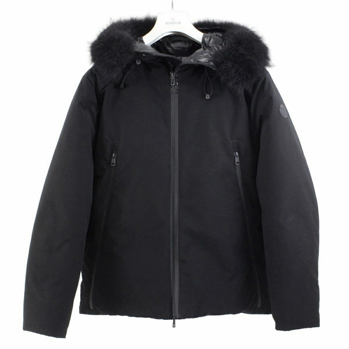 $$【中古】MONCLER モンクレール ダウンジャケット E209199525 57843 ブラック Bランク