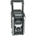 ▼▼【中古】MAKITA マキタ 充電式ラジオ 防水 ケーブル付 MR005G ブラック Aランク